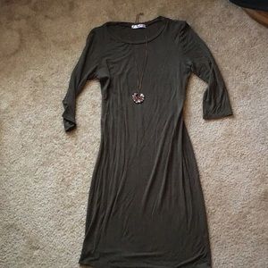 Olive dress